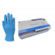 Dikmark Clear blue nitrile examination gloves powder free