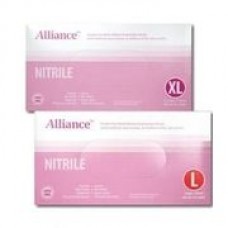 Alliance nitrile powdered free medical grade gloves 100pc