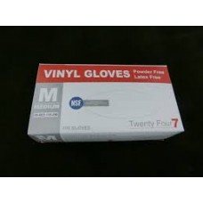 Twenty Four 7 Premium polyvinyl chloride (PVC) Disposable gloves